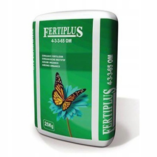 Granulovaná zmes hnoja dobytok-kuracie bio Fertiplus vrece 25kg 50l